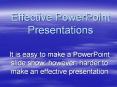 Effective PowerPoint Presentations PowerPoint PPT Presentation