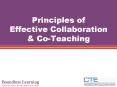 Principles of Effective Collaboration PowerPoint PPT Presentation