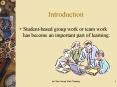 Student-based group work or team work has become an important part of learning. PowerPoint PPT Presentation