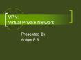VPN: Virtual Private Network PowerPoint PPT Presentation