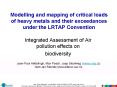 Modelling and mapping of critical loads of heavy metals and their exceedances under the LRTAP Convention PowerPoint PPT Presentation