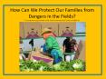 How Can We Protect Our Families from Dangers in the Fields? This material was produced under OSHA Susan Harwood Grant SH-20868-10 PowerPoint PPT Presentation