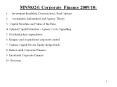 MN50324: Corporate Finance 2009/10: PowerPoint PPT Presentation