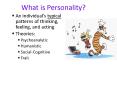 What is Personality? PowerPoint PPT Presentation