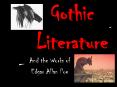 Gothic Literature PowerPoint PPT Presentation