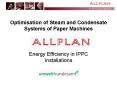 Optimisation of Steam and Condensate Systems of Paper Machines PowerPoint PPT Presentation