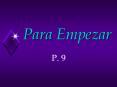 Para Empezar PowerPoint PPT Presentation