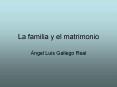 La familia y el matrimonio PowerPoint PPT Presentation