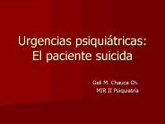 Urgencias psiqui