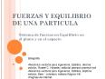 FUERZAS Y EQUILIBRIO DE UNA PARTICULA PowerPoint PPT Presentation