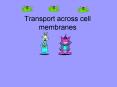 Transport across cell membranes PowerPoint PPT Presentation