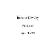 Intro to Novelty