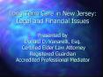 Long Term Care in New Jersey: Legal and Financial Issues Presented by           Donald D. Vanarelli, Esq. Certified Elder Law Attorney Registered Guardian Accredited Professional Mediator PowerPoint PPT Presentation