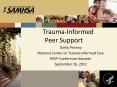 Trauma-Informed Peer Support PowerPoint PPT Presentation