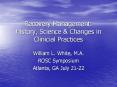 Recovery Management:   History, Science PowerPoint PPT Presentation