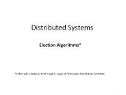 Distributed Systems