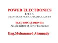 POWER ELECTRONICS PowerPoint PPT Presentation