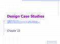 Design Case Studies PowerPoint PPT Presentation