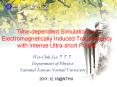 Time-dependent Simulations of Electromagnetically Induced Transparency with Intense Ultra-short Pulses PowerPoint PPT Presentation