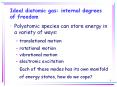 Ideal diatomic gas: internal degrees of freedom PowerPoint PPT Presentation