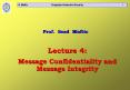 Confidentiality, Integrity, Non-repudiation PowerPoint PPT Presentation
