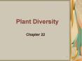 Plant Diversity PowerPoint PPT Presentation