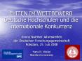 ELITEN IM WETTBEWERB Deutsche Hochschulen und die internationale Konkurrenz PowerPoint PPT Presentation