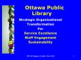 Ottawa Public Library PowerPoint PPT Presentation
