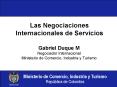 Las Negociaciones Internacionales de Servicios PowerPoint PPT Presentation