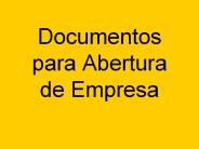 Documentos para Abertura de Empresa