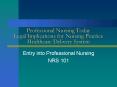 Professional Nursing Today Legal Implications for Nursing Practice Healthcare Delivery System PowerPoint PPT Presentation
