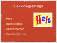 Saludos-greetings