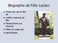 Biographie de F PowerPoint PPT Presentation