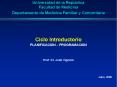 Universidad de la Republica Facultad de Medicina Departamento de Medicina Familiar y Comunitaria PowerPoint PPT Presentation