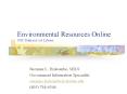 Environmental Resources Online OSU Edmon Low Library PowerPoint PPT Presentation