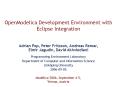 OpenModelica Development Environment with Eclipse Integration PowerPoint PPT Presentation