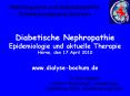 Diabetische Nephropathie Epidemiologie und aktuelle Therapie Herne, den 17.April 2010 www.dialyse-bochum.de PowerPoint PPT Presentation