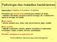 Pathologie des maladies bact PowerPoint PPT Presentation