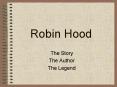 Robin Hood PowerPoint PPT Presentation