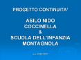 PROGETTO CONTINUITA PowerPoint PPT Presentation