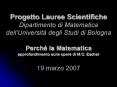 Progetto Lauree Scientifiche Dipartimento di Matematica dell PowerPoint PPT Presentation