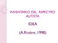 INVENTARIO DEL ASPECTRO AUTISTA PowerPoint PPT Presentation