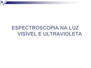 ESPECTROSCOPIA NA LUZ VIS