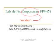 Lab. de Fis. Corpuscular -FIW474