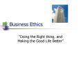 Business Ethics PowerPoint PPT Presentation