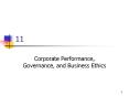 Corporate Performance, Governance, and Business Ethics PowerPoint PPT Presentation