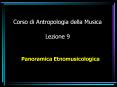 Corso di Antropologia della Musica Lezione 9 PowerPoint PPT Presentation