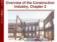 Overview of the Construction Industry, Chapter 2 PowerPoint PPT Presentation
