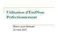 Utilisation d PowerPoint PPT Presentation
