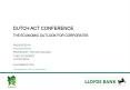 DUTCH ACT CONFERENCE PowerPoint PPT Presentation
